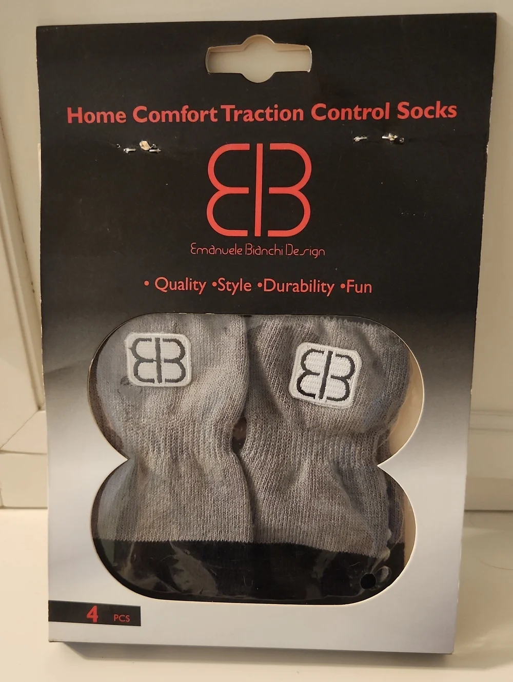 Pet Traction Control Socks Sz L
